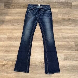 BKE Stella Bootcut Jeans Womens 30XXL Long 35 Inseam Medium Wash Buckle